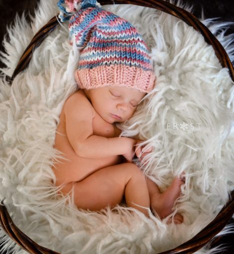 Newborn with props photoshoot 1
